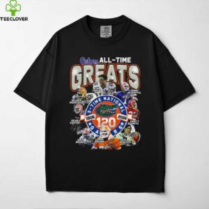 Florida Gators All time Greats 3 time National 120 Years 1906 2026 Shirt