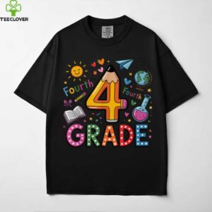 Fourth Grade Team Pencil Back To School Teacher Shirt