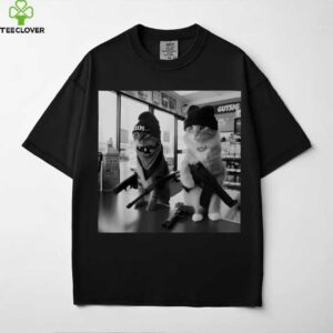 Gangster Cats Street Design shirt