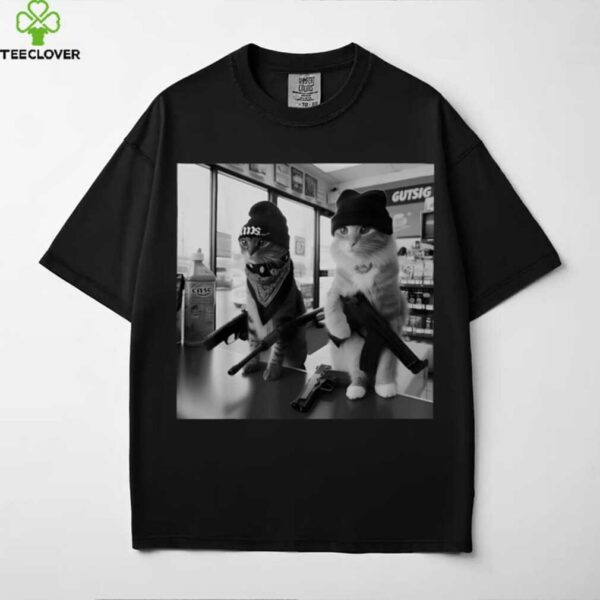 Gangster Cats Street Design shirt