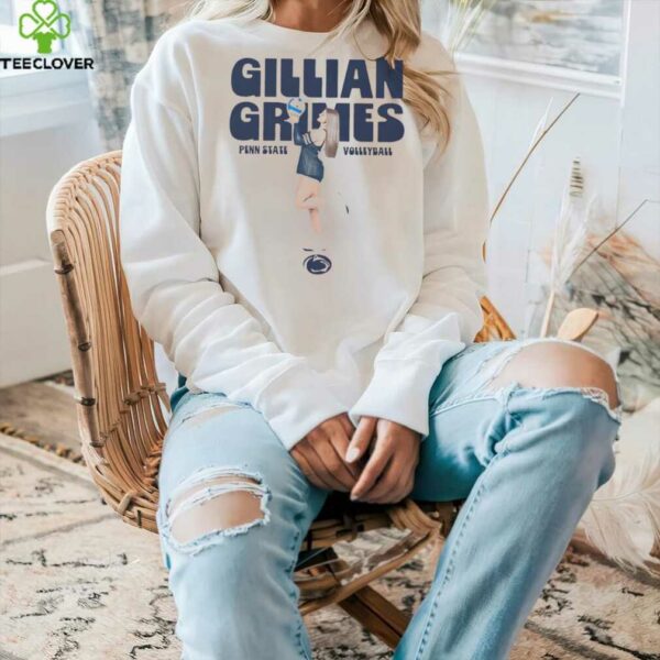 Gillian Grimes illustrated Penn State volleyball shirt