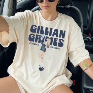 Gillian Grimes illustrated Penn State volleyball shirt