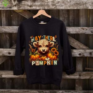 Hay There Pumpkin Highland Cow Fall Design Shirt