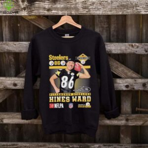 Hines Ward 86 Pittsburgh Steelers football signature shirt