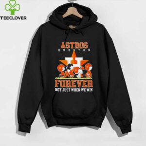 Houston Astros forever not just when we win Peanuts shirt