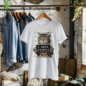 I Hate People Cat shirt