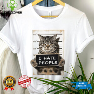 I Hate People Cat shirt