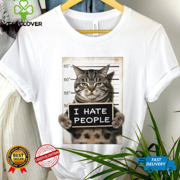 I Hate People Cat shirt