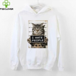 I Hate People Cat shirt