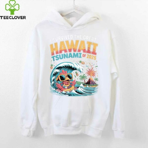 I Survived The Great Hawaii Tsunami Of 2025 Saying Shirt