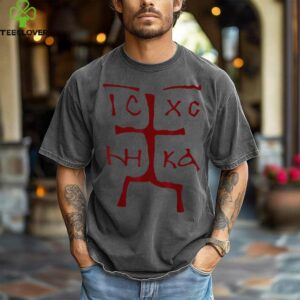 Ic Xc Nika Cross Christian Orthodox Christogram Cross shirt