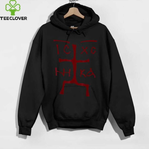 Ic Xc Nika Cross Christian Orthodox Christogram Cross shirt