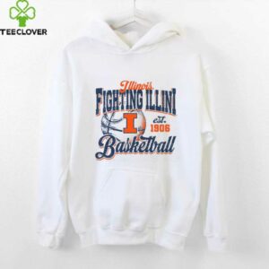 Illinois Basketball Shirt Retro