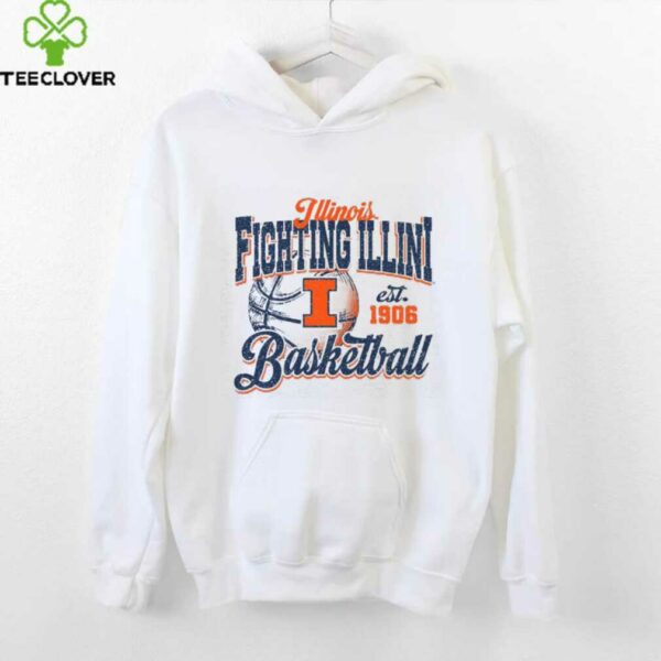 Illinois Basketball Shirt Retro