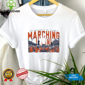 Illinois Fighting Illini The University Of Illinois Marching Illini T Shirts