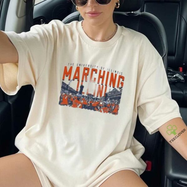 Illinois Fighting Illini The University Of Illinois Marching Illini T Shirts
