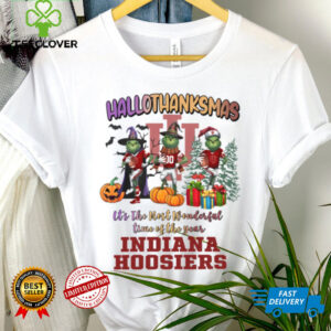 Indiana Hoosiers Hallothanksmas It’s The Most Wonderful Time Of The Year Shirt