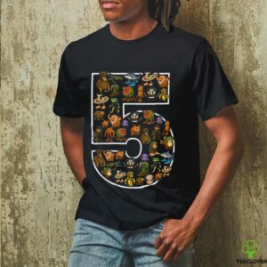 Italian Brainrot Birthday 5 Age Meme 5th Boys Girls Shirt