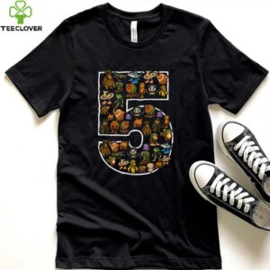 Italian Brainrot Birthday 5 Age Meme 5th Boys Girls Shirt
