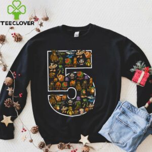 Italian Brainrot Birthday 5 Age Meme 5th Boys Girls Shirt