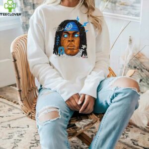 Jahmyr Gibbs Detroit Lions NFLPA big head shirt