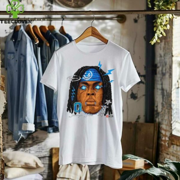 Jahmyr Gibbs Detroit Lions NFLPA big head shirt