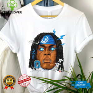 Jahmyr Gibbs Detroit Lions NFLPA big head shirt