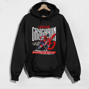 Jakob Chychrun 6 Washington Hockey player autographed shirt