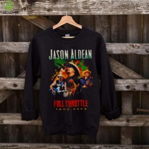 Jason Aldean Full Throttle Tour 2025 signature shirt