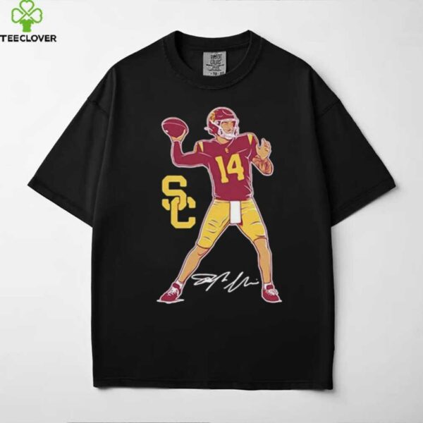 Jayden Maiava Superstar Pose USC Trojans Shirts