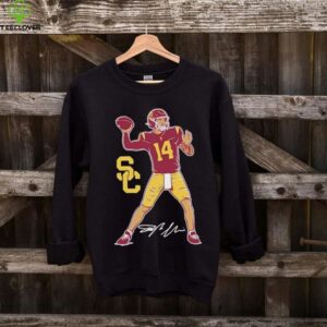 Jayden Maiava Superstar Pose USC Trojans Shirts