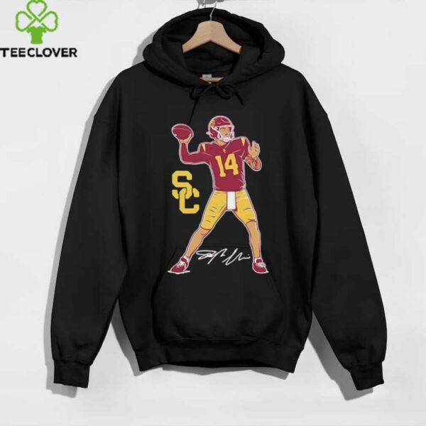 Jayden Maiava Superstar Pose USC Trojans Shirts