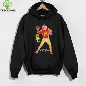 Jayden Maiava Superstar USC Trojans signature pose shirt