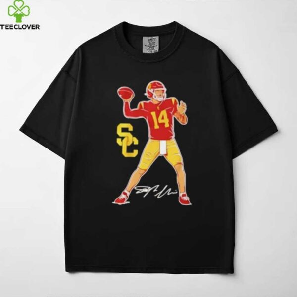 Jayden Maiava Superstar USC Trojans signature pose shirt