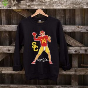 Jayden Maiava Superstar USC Trojans signature pose shirt
