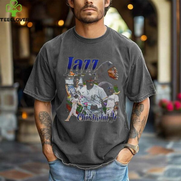 Jazz Chisholm Jr. New York Yankees MLB Baseball graphic shirt