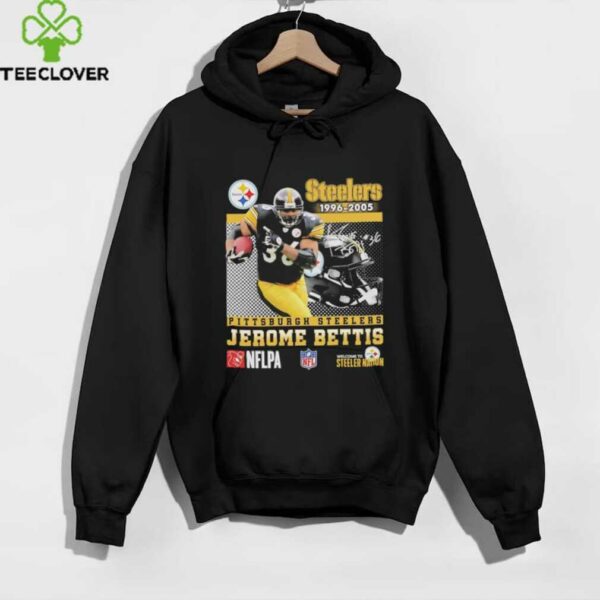 Jerome Bettis Pittsburgh Steelers 1996 2005 signature shirt