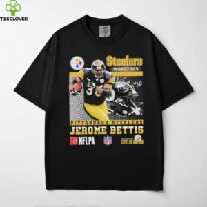 Jerome Bettis Pittsburgh Steelers 1996 2005 signature shirt