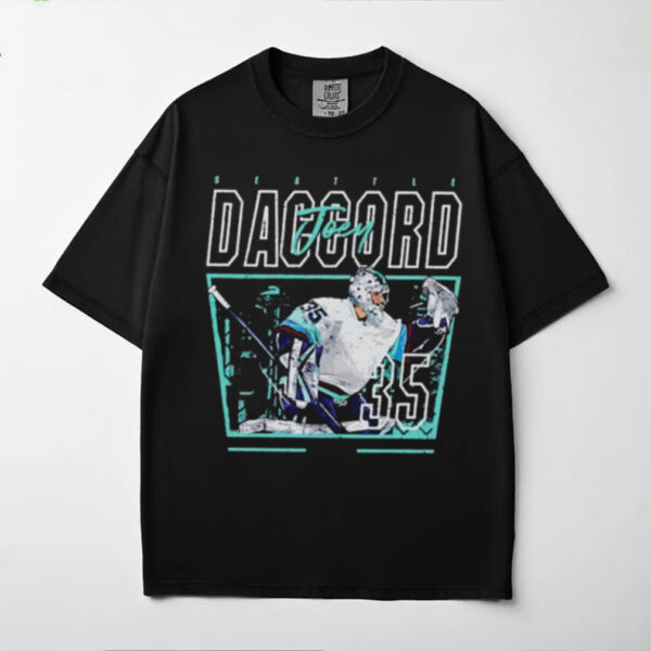 Joey Daccord Seattle Seattle Player NHL signature shirt