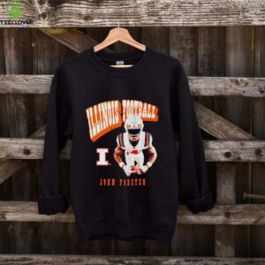 John Forster illustrated Illinois football shirt