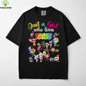 Just A Girl Who Loves Dandy’S Toons _ Cute Toddler World Shirt