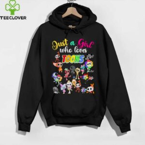 Just A Girl Who Loves Dandy'S Toons _ Cute Toddler World Shirt