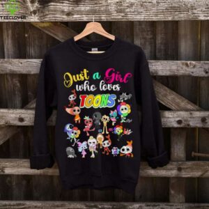 Just A Girl Who Loves Dandy'S Toons _ Cute Toddler World Shirt