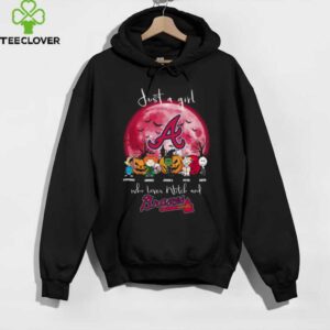 Just a Girl Who Loves Witches & Braves T Shirt