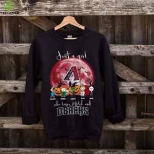 Just a Girl Who Loves Witches & DBACKS T Shirt