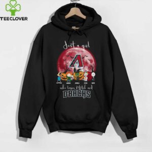 Just a Girl Who Loves Witches & DBACKS T Shirt