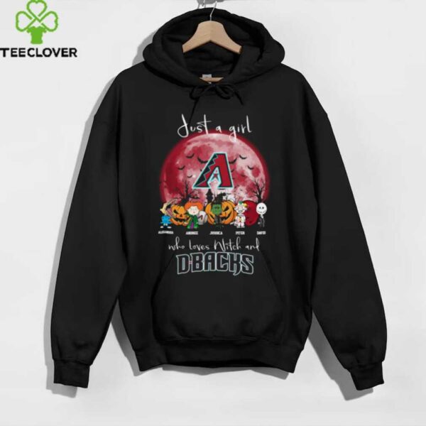 Just a Girl Who Loves Witches & DBACKS T Shirt