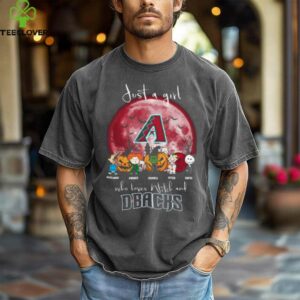 Just a Girl Who Loves Witches & DBACKS T Shirt