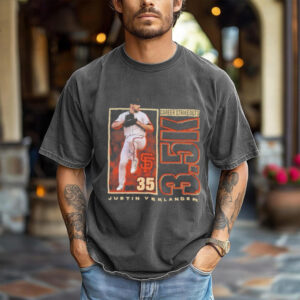 Justin Verlander 35 San Francisco Giants 3500 Career Strikeouts shirt