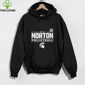 Kalea Norton Michigan State Spartans Black NIL Stacked BoxShirt